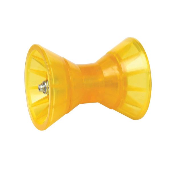Tie Down 86143 Amber 3" PVC Roller Assembly with End Bells