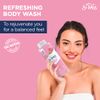 St. Ives Body Wash Refreshing Cleanser Rose Water & Aloe Vera Made with Plant-Based Cleansers & 100% Natural Extracts 16 oz