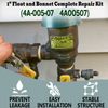 4A-005-07 Fits Apollo Backflow Preventer 1" Float and Bonnet Complete Repair Kit