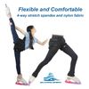 Zip-on Zip-Off Padded Shorts Protective Crash Pants Tailbone Hip Butt Pad for...