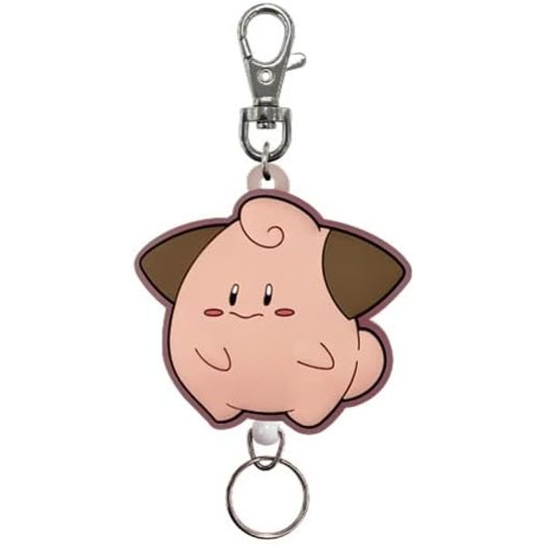 SK Japan Pokemon Rubber Reel Key Chain Pie