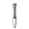 Carbon Brushes for Wacker Transformers – 6,35x19x28,5 mm – 2.4x7.5x11.0 "