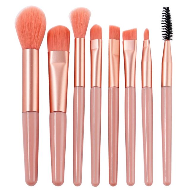 8-Teiliges Professionelles Make-up Pinsel Werkzeug Make-up Pinsel Set, Tägliches Make-up Pinsel Werkzeug，Kosmetische Werkzeuge mit Verpackung…