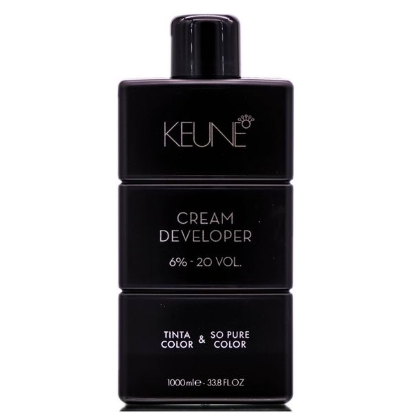 Keune Cream Developer 6% 20 Volume Tinta And So Pure 33.8oz