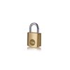 Yale Y110B/20/111/1/B Brass Padlock, 20 mm, 1 Box, 20mm