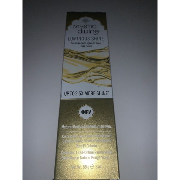 4NRV Mystic Divine Luminous Shine Permanent Liqui-Creme Hair Color 3 Oz NEW