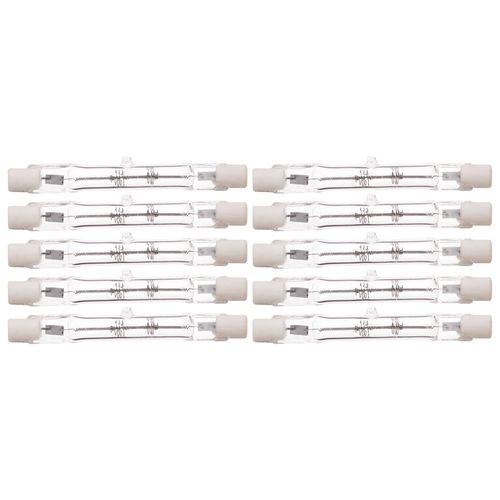 (Pack of 10) J Type 100 Watt 78 mm Q100 T3/78mm (3.07 Inches) 120 Volt R7S Base Halogen