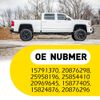 Lower Door Hinge Front Left Driver Side for 07-2014 Chevy Silverado GMC Sierra D