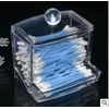 Clear Acrylic Cotton Wool Bud Dispenser Organiser Container Display