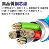 Micro USB Cable, Micro USB Cable, 3.3 ft (1 m) Cable, 2.5A Rapid Charging, Fast Data Transfer, Android Charging Cable, High Durability, Smartphone Charging Cable, Compatible with Android, Galaxy,