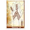 Body Painting Airbrush Stencil - Henna 14