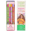 Depesche Top Model Pencil-Set with Eraser-Topper