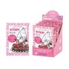 The Moomins Bath Powder G (12 Pack) (白濁 野bara Garden Type Bathing Fee Made in Japan Natural Rose Scented)