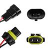 YUNPINGCAR 50W 6 Ohm 9006 HB4 9012 LED Light Load Resistor Adapter Fix Hyper Flashing Blinking Canbus Error Warning Canceller