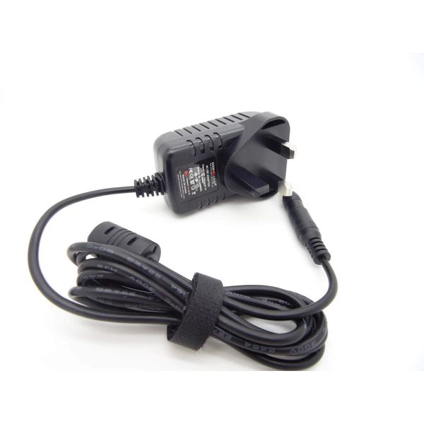 AC DC Power Supply Cable for Numark StealthControl DJ Performance Deck - UK SELLER
