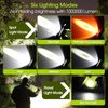 Rechargeable Spotlight Flashlight with 1000,000 High Lumen LED, Waterproof Handh