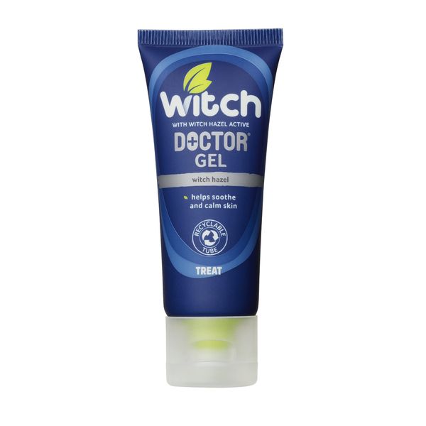 Witch Doctor Gel 35ml, with Witch Hazel helps calm and soothe skin