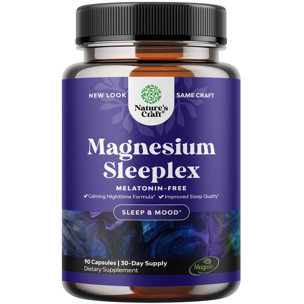 High Absorption Magnesium Sleep Supplement - Magnesium Threonate Supplement