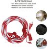 DEWENWILS 25FT Candy Cane Outdoor Christmas Extension Cord Multiple Outlets Plug