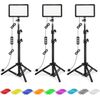 Photography Lighting Kit Dimmable 5600K USB Led Video Studio Streaming Lights Se
