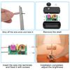 PATIKIL Inline Lamp Switch, 2pcs Rotary Dimmer LED Light Controller Brightness Control Cord Switch Replacement for Table Floor Lamp Pendant Lighting, Black