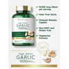 Garlic Supplement | High Allicin 1000mg | 180 Caplets | Odorless | by Carlyle