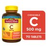 Nature Made Chewable Vitamin C Supplement 500 mg Tablets- 70 Count