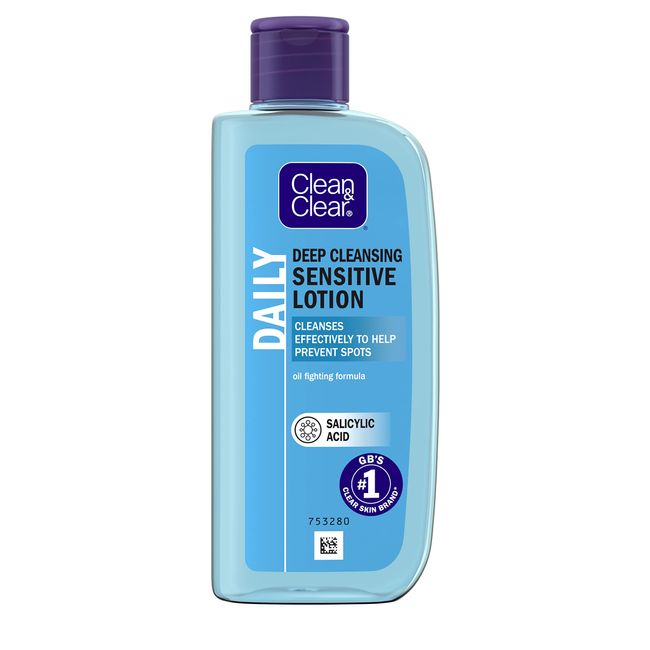 Clean & Clear Deep Cleansing Lotion - Sensitive (200ml)