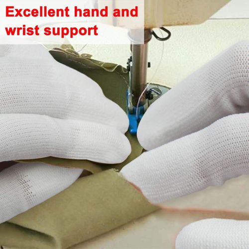 Quilting Gloves for Free-Motion Sewing,Gloves Designed for Quilting,Crafting,Sewing(Large 1 Pair)