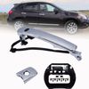 ANTUKO Front Left Outside Chrome Smart Entry Door Handle Replacement for 2010 2011 2012 2013 Rogue Car Driver Side