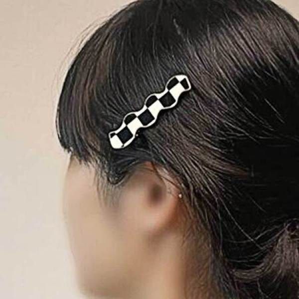 Women Girls Pretty Straight Hairpin Hairpin Clips Kids Children Wave Small Snap Clips Hairpins Women Hairpins