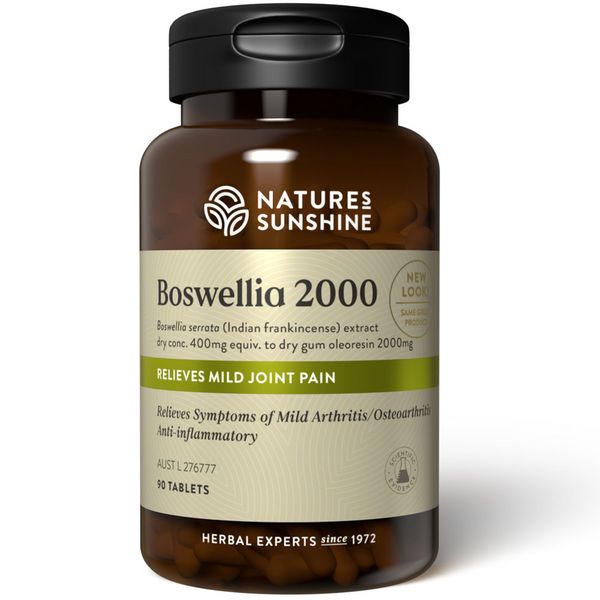 Nature's Sunshine Boswellia 2000mg 90caps (Australia), 1ea