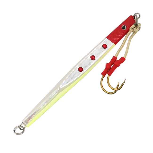 Speed Knife Jigs 10oz 300g Red/Silver 3 Pieces