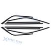 Matte Black Side Window Chrome Delete Overlay For Chrysler 300 2011-23 Pre-cut