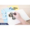 Pacific Arc Compressed Charcoal Sticks Soft 12 Pack for Drawing, Sketching, and Shading