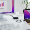 Sanwa Supply USB Type-C Hub with VGA USB-3TCV1BK