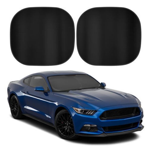 Car Windshield Sun Shade Foldable Front Window Shades Shield Black - 31.7x28.7in