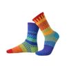 Solmate Socks Women's No Match Crew Socks, Rainbow