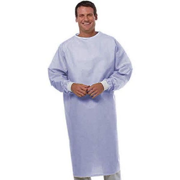 3-PACK Medgear Unisex Isolation Gown Reusable/Washable