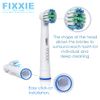 Replacement Toothbrush Heads for Oral B Braun, 8 Heads Professional Electric Toothbrush Heads, Brush Heads Refill Compatible with Oral-B Toothbrush (8 Heads)