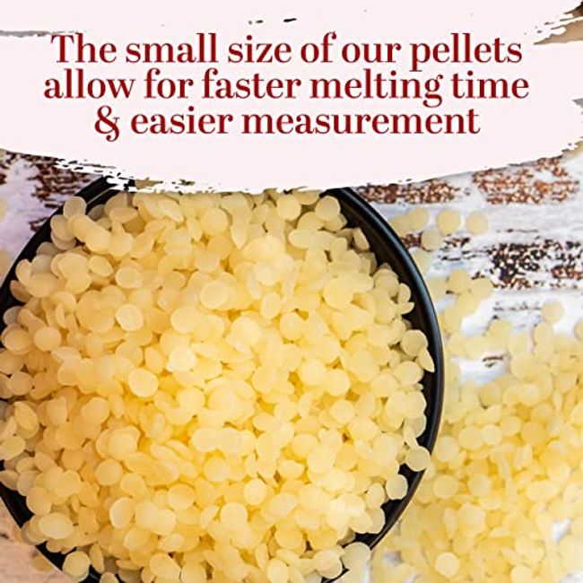 100% Pure Natural Beeswax Blocks / Pellets Food Cosmetic Grade