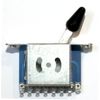 5 way guitar pickup selector switch with black tip and screws
