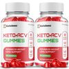 Ketobeez Keto ACV Gummies, Max Strength Supplement with ACV (2 Pack)