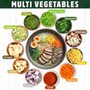 Dried ramen toppings. Dehydrated vegetables for ramen topper include Cabbage,...