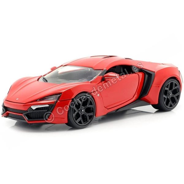 Jada Lykan Hypersport Red Fast & Furious 7" (2015) Movie 1/24 Diecast Model Car