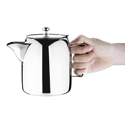 Olympia Cosmos Tea Pot Stainless Steel 32Oz Infuser Innovative - New Features