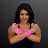FlashingBlinkyLights Cosmic Pink LED Neon Bracelets