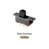 Rebower Latching Slide Control Switch Slide Switch Toggle Switch Current Flow Control 6 Terminals for 2P2T Electronic Projects 6mm Pack of 10