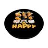Beekeeper, Apiarist, Bees, Gnomes with Honey, Beekeeping PopSockets Adhesive PopGrip