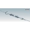 TRUSCO (torasuko) Frame Turn Buckle Hook & Hook Type Screw Diameter 1/2 ttb06